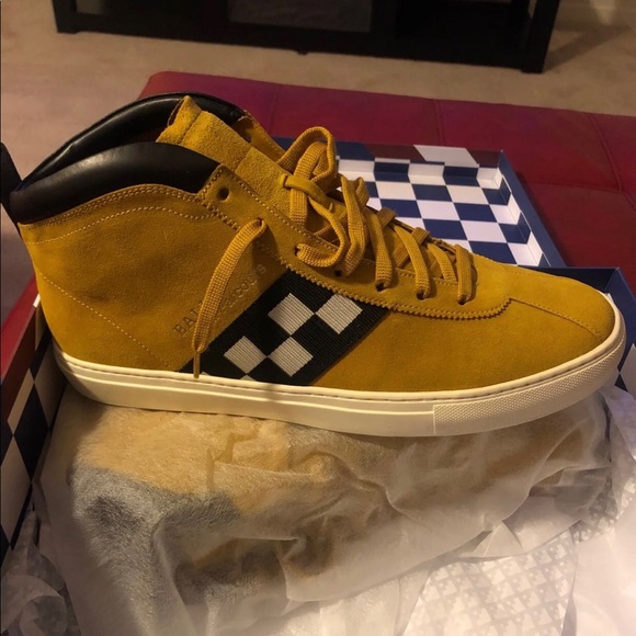 bally yellow shoes